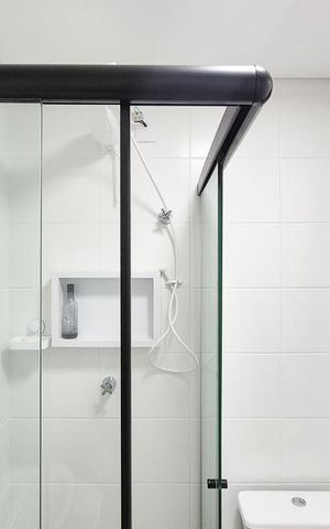 Apartamento para alugar com 49m², 2 quartos e 1 vaga Apartamento para alugar com 49m², 2 quartos e 1 vagaBanheiro Social