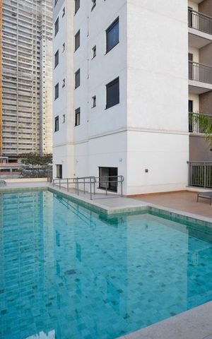Apartamento para alugar com 29m², 1 quarto e sem vaga Apartamento para alugar com 29m², 1 quarto e sem vagaPISCINA