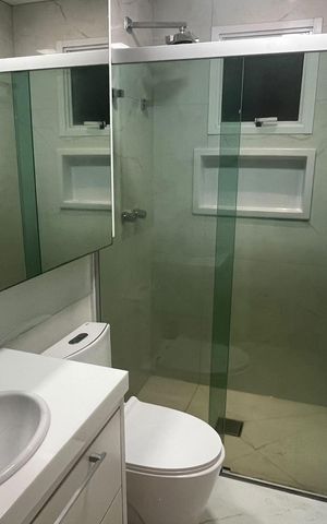 Apartamento à venda com 65m², 2 quartos e 1 vaga Apartamento à venda com 65m², 2 quartos e 1 vagaBanheiro 2