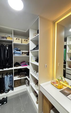 Casa para alugar com 124m², 3 quartos e 2 vagasQuarto 1 - Closet