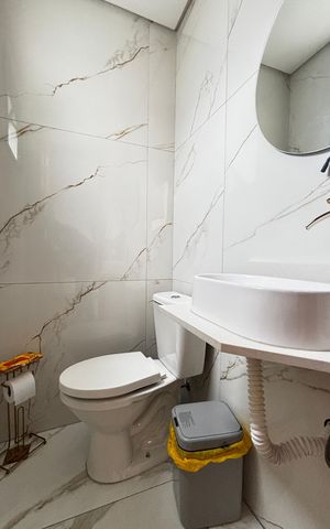 Casa para alugar com 124m², 3 quartos e 2 vagasBanheiro