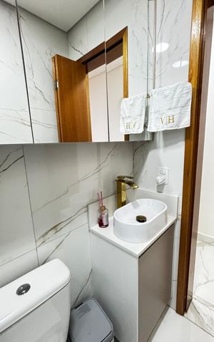 Casa para alugar com 124m², 3 quartos e 2 vagasBanheiro