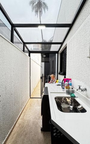 Casa para alugar com 124m², 3 quartos e 2 vagasÁrea de Serviço