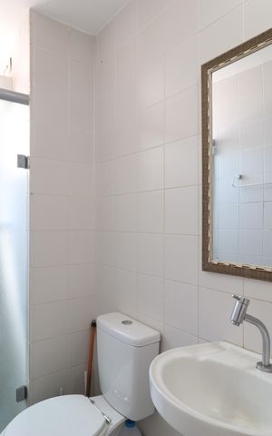 Apartamento para alugar com 50m², 2 quartos e 1 vagaBanheiro 