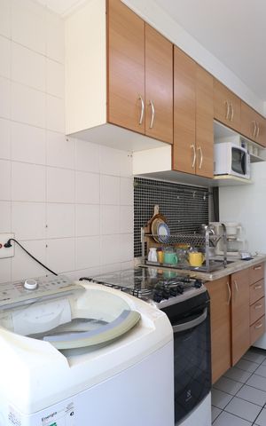 Apartamento para alugar com 50m², 2 quartos e 1 vagaCozinha e Área de serviço 