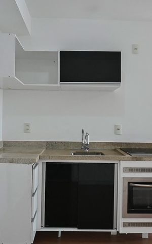 Studio à venda com 35m², 1 quarto e 1 vagaCozinha