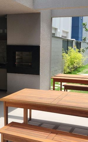 Apartamento para alugar com 36m², 2 quartos e 1 vaga