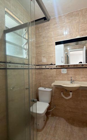 Apartamento para alugar com 60m², 1 quarto e sem vaga Apartamento para alugar com 60m², 1 quarto e sem vagaBanheiro