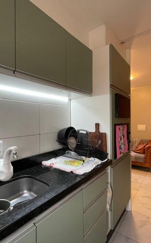 Apartamento à venda com 48m², 2 quartos e 1 vaga