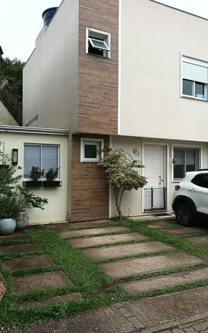 Casa de condomínio à venda com 107m², 3 quartos e 2 vagasFachada