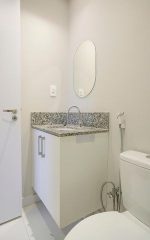 Apartamento para alugar com 56m², 2 quartos e 1 vagaBanheiro da suíte