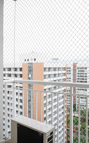 Apartamento para alugar com 56m², 2 quartos e 1 vagaVaranda