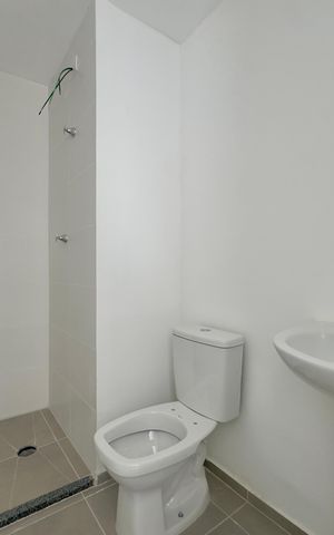 Apartamento à venda com 38m², 2 quartos e 1 vaga Apartamento à venda com 38m², 2 quartos e 1 vagaBanheiro