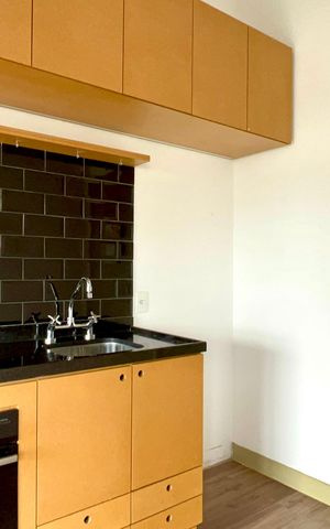 Studio à venda com 36m², 1 quarto e sem vaga Studio à venda com 36m², 1 quarto e sem vagaCozinha