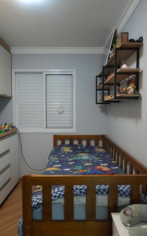 Apartamento à venda com 86m², 3 quartos e 3 vagasQuarto 3