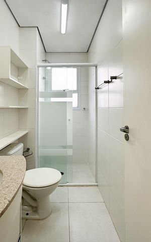 Apartamento para alugar com 70m², 2 quartos e 2 vagas Apartamento para alugar com 70m², 2 quartos e 2 vagasBanheiro Social