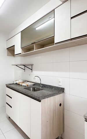 Apartamento para alugar com 70m², 2 quartos e 2 vagas Apartamento para alugar com 70m², 2 quartos e 2 vagasCozinha