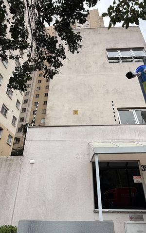 Apartamento à venda com 32m², 2 quartos e sem vaga Apartamento à venda com 32m², 2 quartos e sem vagaFachada