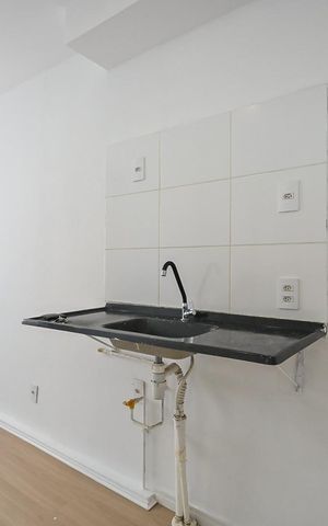 Apartamento à venda com 24m², 1 quarto e sem vaga Apartamento à venda com 24m², 1 quarto e sem vagaSala/Cozinha