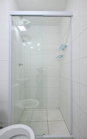 Apartamento à venda com 24m², 1 quarto e sem vaga Apartamento à venda com 24m², 1 quarto e sem vagaBanheiro Suíte