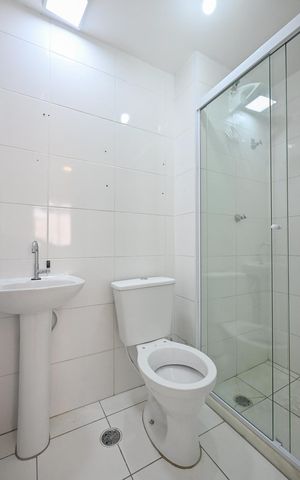 Apartamento à venda com 24m², 1 quarto e sem vaga Apartamento à venda com 24m², 1 quarto e sem vagaBanheiro Suíte