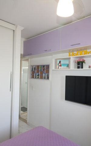 Apartamento à venda com 60m², 2 quartos e 1 vagaQuarto 1