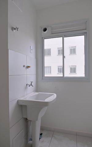 Apartamento à venda com 43m², 2 quartos e 1 vagaCozinha e Área de Serviço