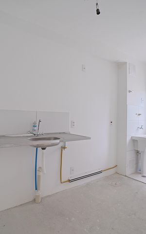 Apartamento à venda com 43m², 2 quartos e 1 vagaCozinha e Área de Serviço