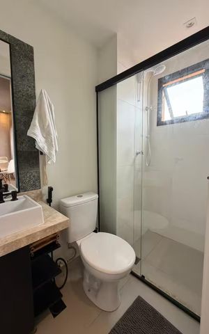 Studio à venda com 27m², 1 quarto e sem vaga Studio à venda com 27m², 1 quarto e sem vagaBanheiro social