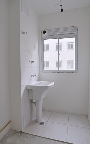 Apartamento à venda com 43m², 2 quartos e 1 vagaCozinha e Área de Serviço