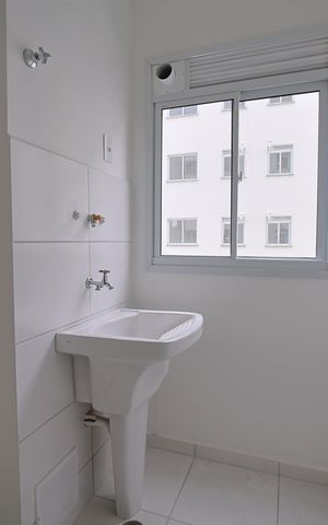 Apartamento à venda com 43m², 2 quartos e 1 vagaCozinha e Área de Serviço