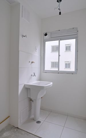 Apartamento à venda com 43m², 2 quartos e 1 vagaCozinha e Área de Serviço