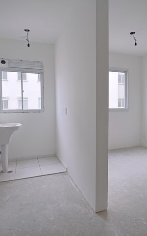 Apartamento à venda com 43m², 2 quartos e 1 vagaCozinha e Área de Serviço