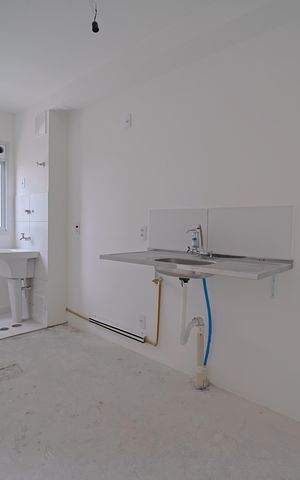 Apartamento à venda com 43m², 2 quartos e sem vagaCozinha e Área de Serviço