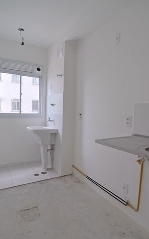 Apartamento à venda com 43m², 2 quartos e sem vagaCozinha e Área de Serviço