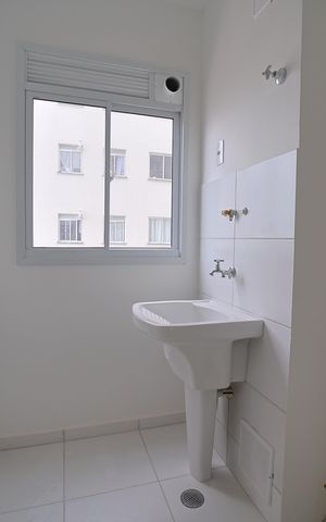 Apartamento à venda com 43m², 2 quartos e sem vagaCozinha e Área de Serviço