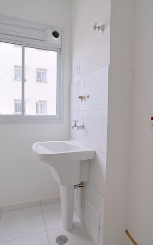 Apartamento à venda com 43m², 2 quartos e sem vagaCozinha e Área de Serviço