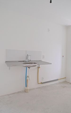 Apartamento à venda com 43m², 2 quartos e sem vagaCozinha e Área de Serviço