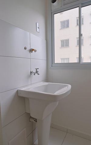 Apartamento à venda com 43m², 2 quartos e sem vagaCozinha e Área de Serviço