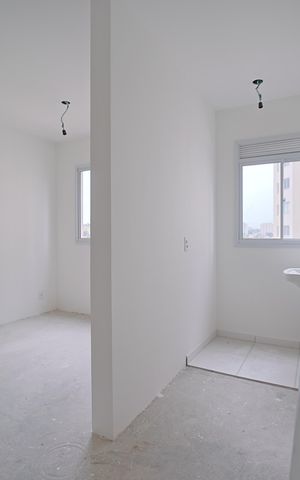 Apartamento à venda com 43m², 2 quartos e sem vagaCozinha e Área de Serviço