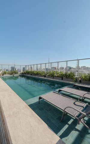 Apartamento para alugar com 31m², 1 quarto e sem vagaÁrea comum - Piscina