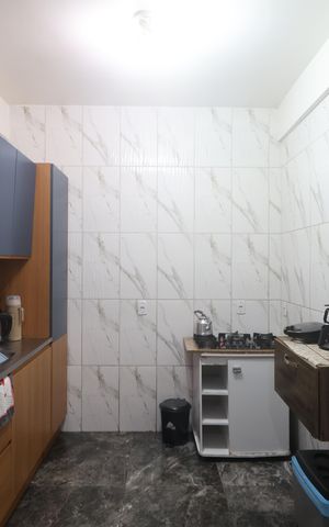 Casa para alugar com 85m², 2 quartos e 2 vagasCozinha