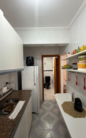 Apartamento para alugar com 36m², 1 quarto e 1 vaga Apartamento para alugar com 36m², 1 quarto e 1 vagaCozinha e Área de Serviço