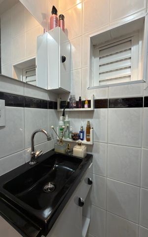 Apartamento para alugar com 36m², 1 quarto e 1 vaga Apartamento para alugar com 36m², 1 quarto e 1 vagaBanheiro Social
