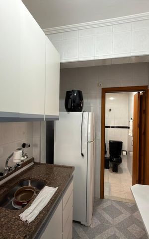 Apartamento para alugar com 36m², 1 quarto e 1 vaga Apartamento para alugar com 36m², 1 quarto e 1 vagaCozinha e Área de Serviço