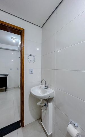 Studio para alugar com 24m², 1 quarto e sem vagaBanheiro