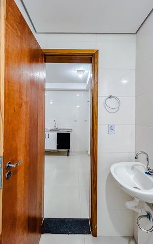 Studio para alugar com 24m², 1 quarto e sem vagaBanheiro