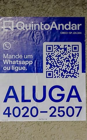 Studio para alugar com 24m², 1 quarto e sem vagaPlaquinha