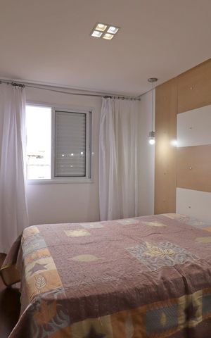 Apartamento à venda com 54m², 2 quartos e 1 vagaQuarto 2