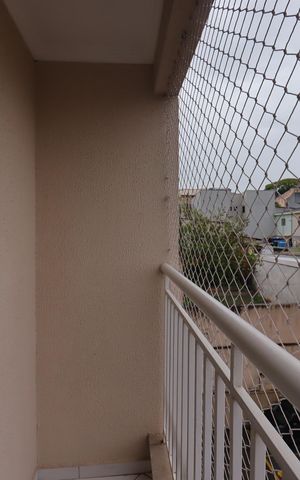 Apartamento à venda com 54m², 2 quartos e 1 vagaSacada da Sala